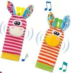 Wrist Rattles and Foot Finder Socks