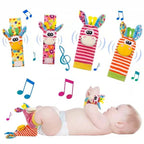 Wrist Rattles and Foot Finder Socks