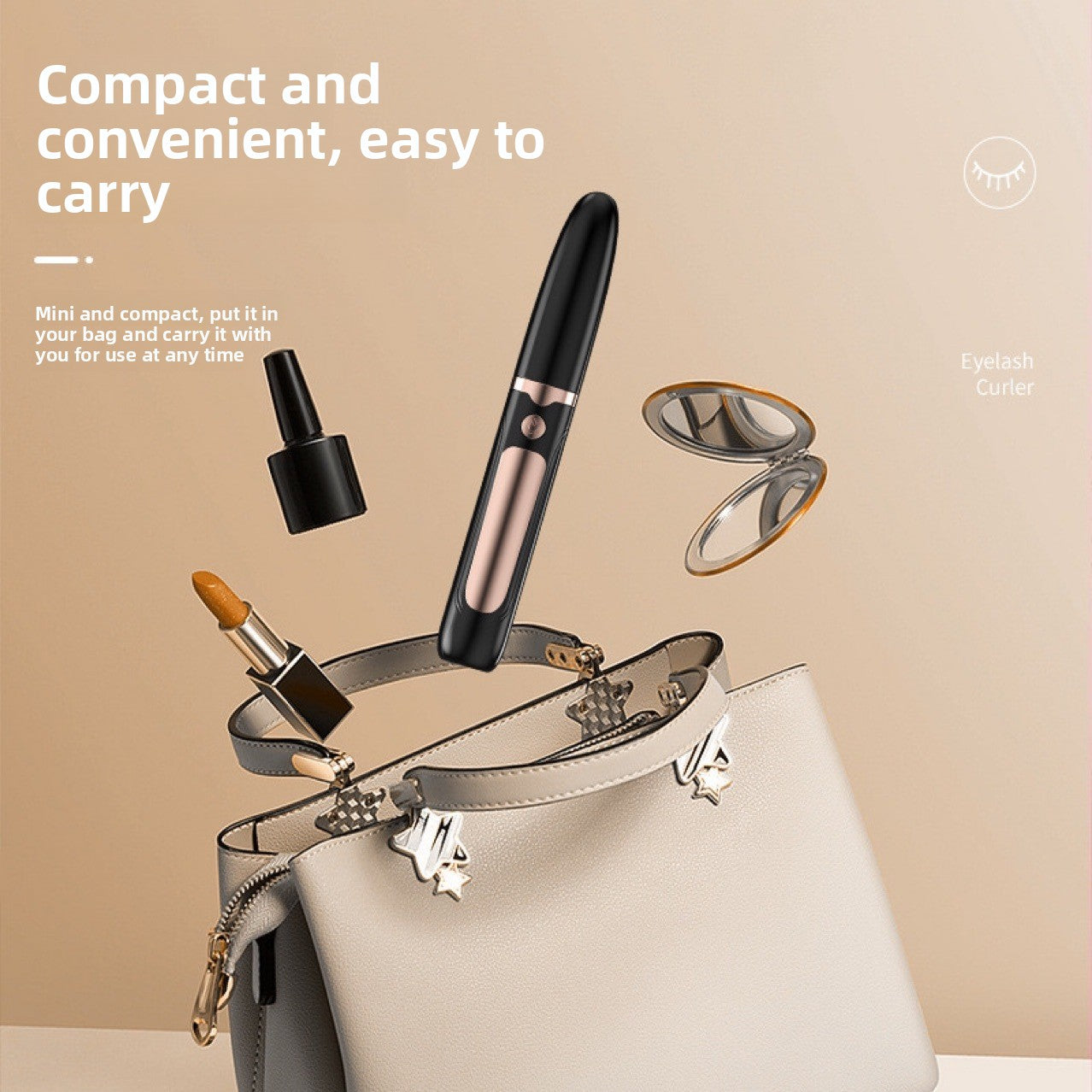 Electric Heated Eyelash Curler – Long-Lasting Curl in Seconds