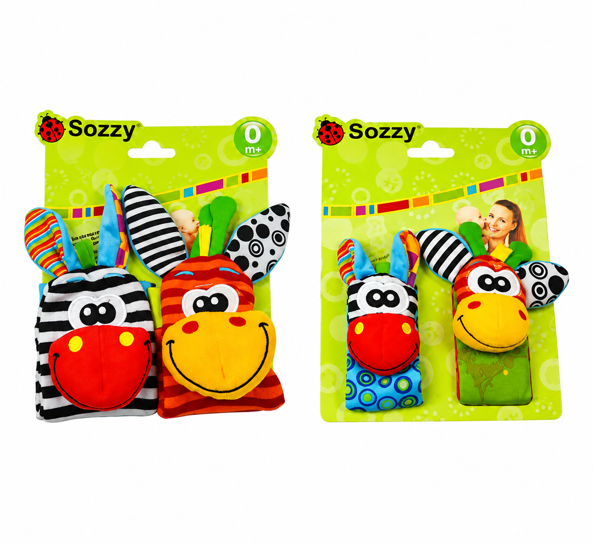 PrimePicks Baby Wrist Rattle Socks - Sensory Development & Interactive Play