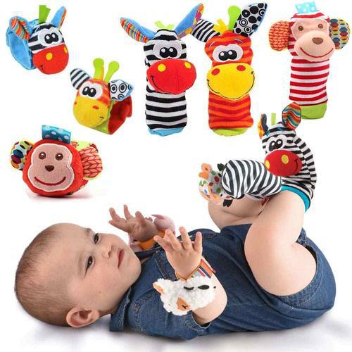Wrist Rattles and Foot Finder Socks