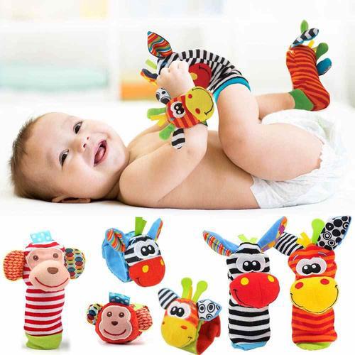 Wrist Rattles and Foot Finder Socks