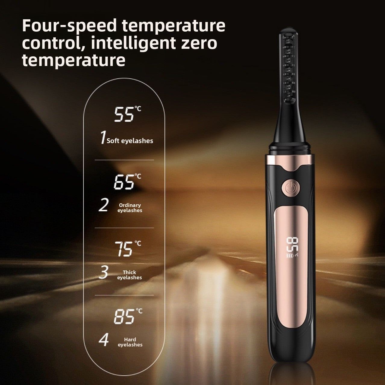 Electric Heated Eyelash Curler – Long-Lasting Curl in Seconds