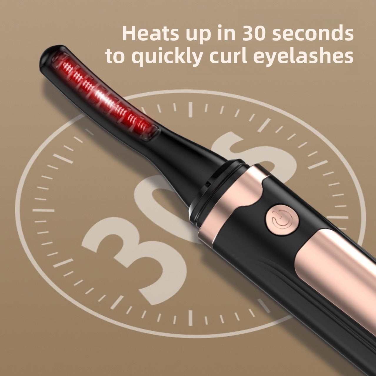 Electric Heated Eyelash Curler – Long-Lasting Curl in Seconds