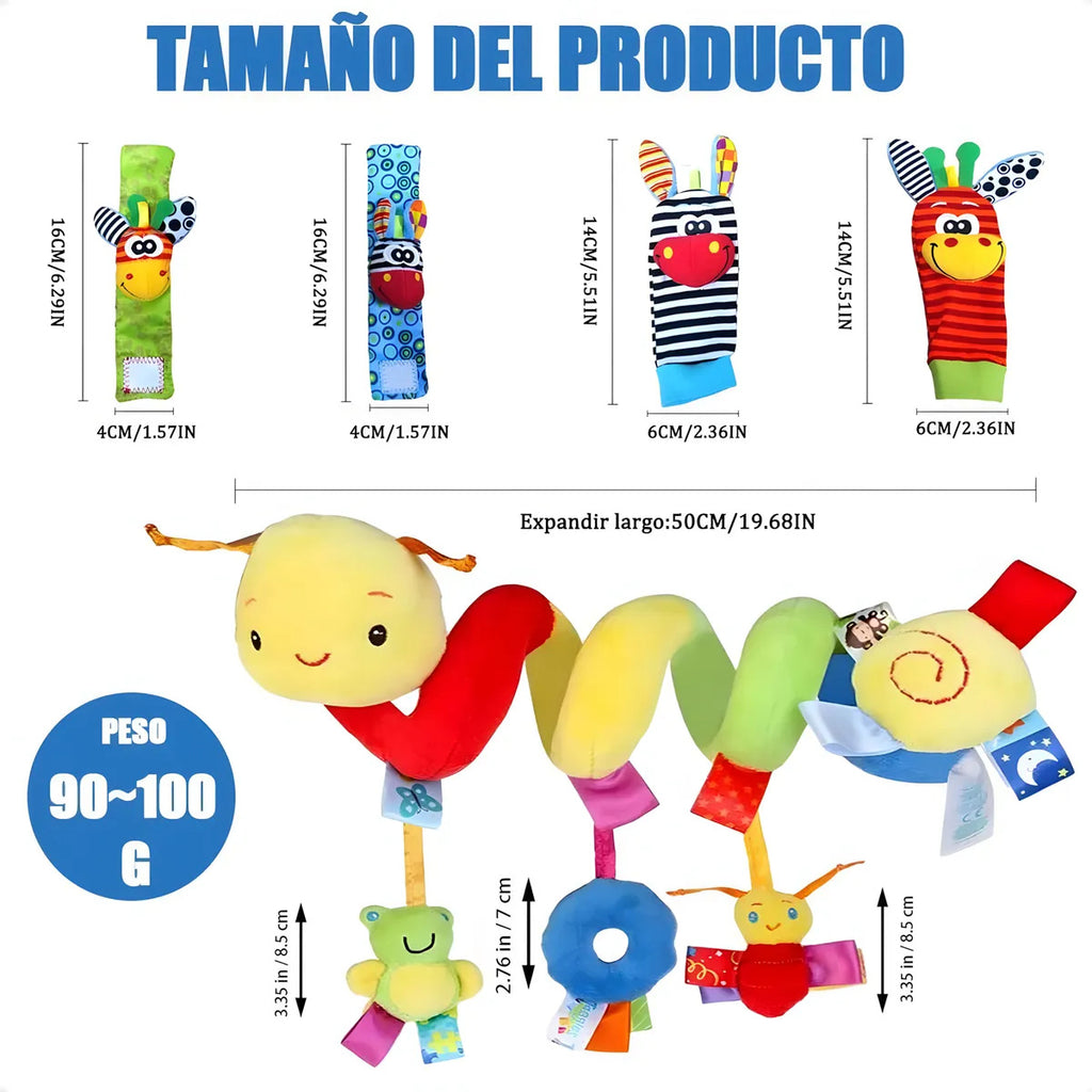 Wrist Rattles and Foot Finder Socks
