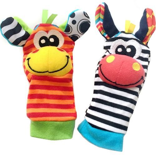 Wrist Rattles and Foot Finder Socks