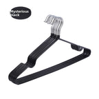 Durable Plastic-Coated Anti-Slip Clothes Hangers for Home Use (10-Pack)