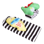 PrimePicks Baby Wrist Rattle Socks - Sensory Development & Interactive Play