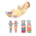 PrimePicks Baby Wrist Rattle Socks - Sensory Development & Interactive Play