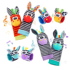 PrimePicks Baby Wrist Rattle Socks - Sensory Development & Interactive Play