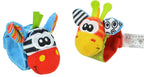 PrimePicks Baby Wrist Rattle Socks - Sensory Development & Interactive Play