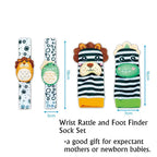 PrimePicks Baby Wrist Rattle Socks - Sensory Development & Interactive Play