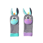 PrimePicks Baby Wrist Rattle Socks - Sensory Development & Interactive Play