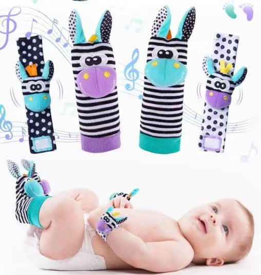 Wrist Rattles and Foot Finder Socks
