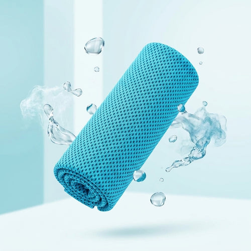 4-Pack Microfiber Cooling Towels for Sports and Fitness